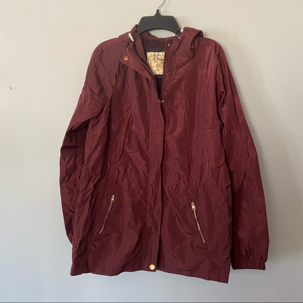 Ci Sono Lightweight Hooded Jacket